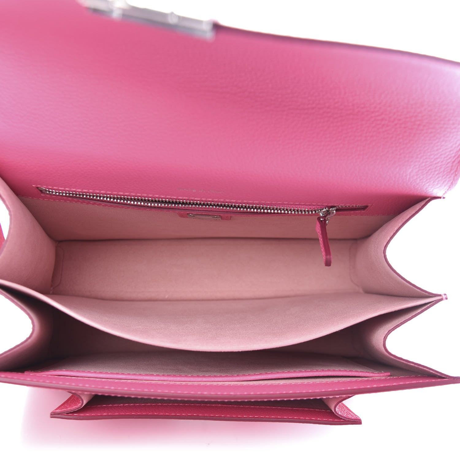 MCM Grained Calfskin Medium Patricia Park Avenue Satchel Sugar Pink 5 of 10