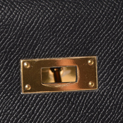 Hermes Epsom Kelly Sellier 28 Black 11 of 39