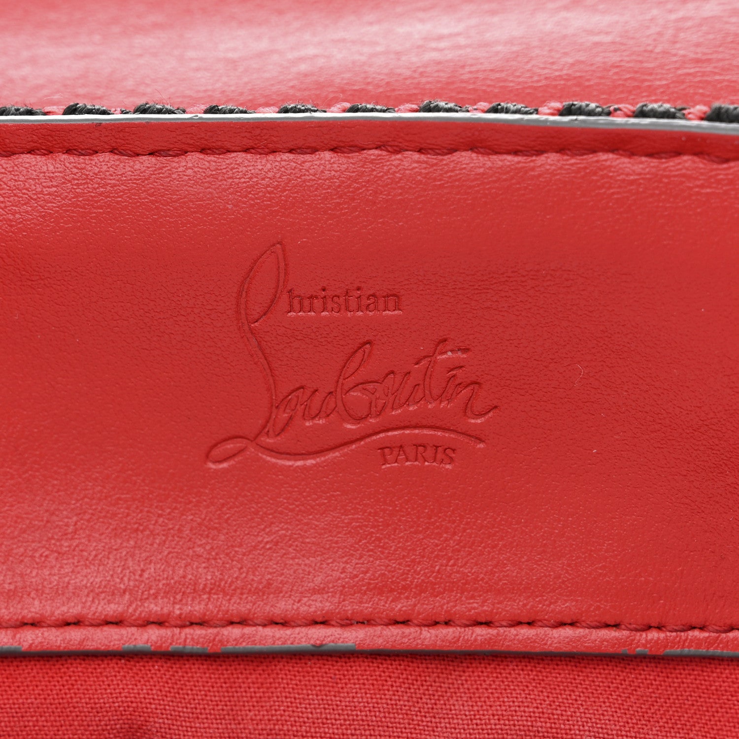 Christian Louboutin Calfskin Spiked Small Explorafunk Backpack Charbon 6 of 15