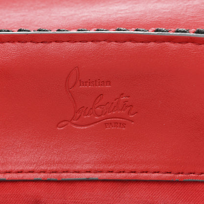 Christian Louboutin Calfskin Spiked Small Explorafunk Backpack Charbon 6 of 15