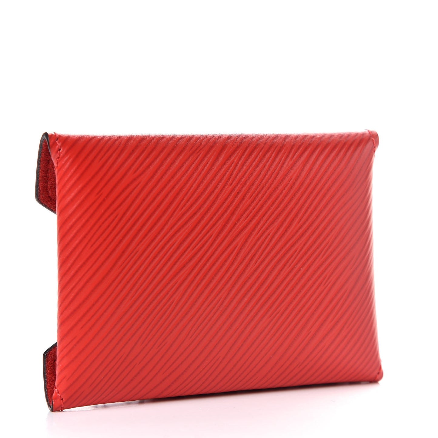 Epi Small Kirigami Pochette Insert Coquelicot