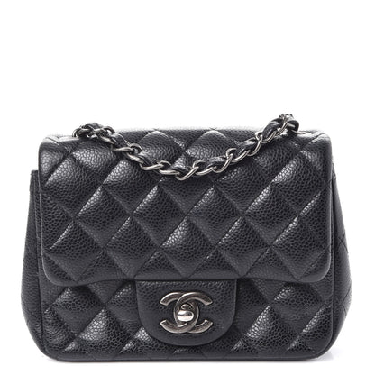 Chanel Caviar Quilted Mini Square Flap Black 1 of 10