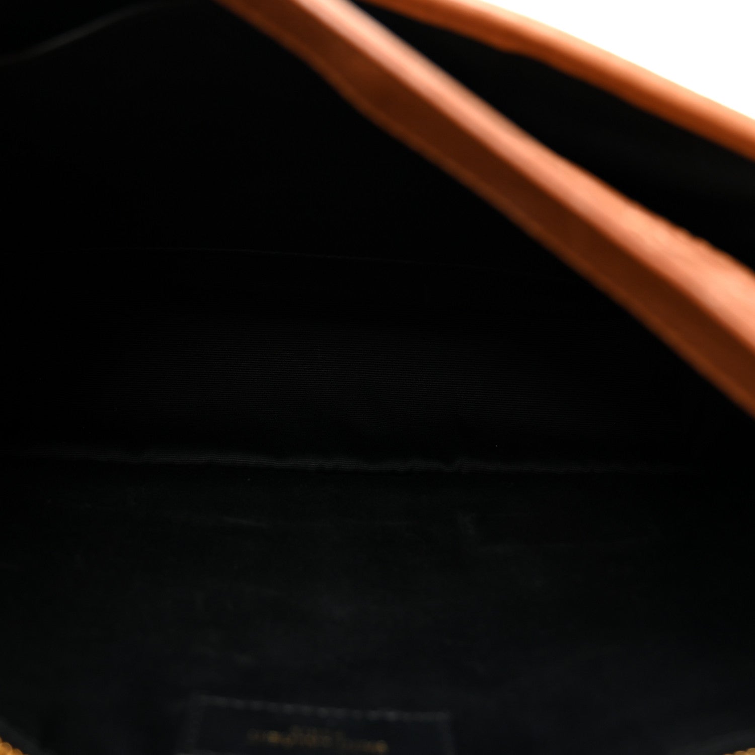 Saint Laurent Crinkled Calfskin Matelasse Monogram Medium Niki Chain Satchel Caramel 5 of 10