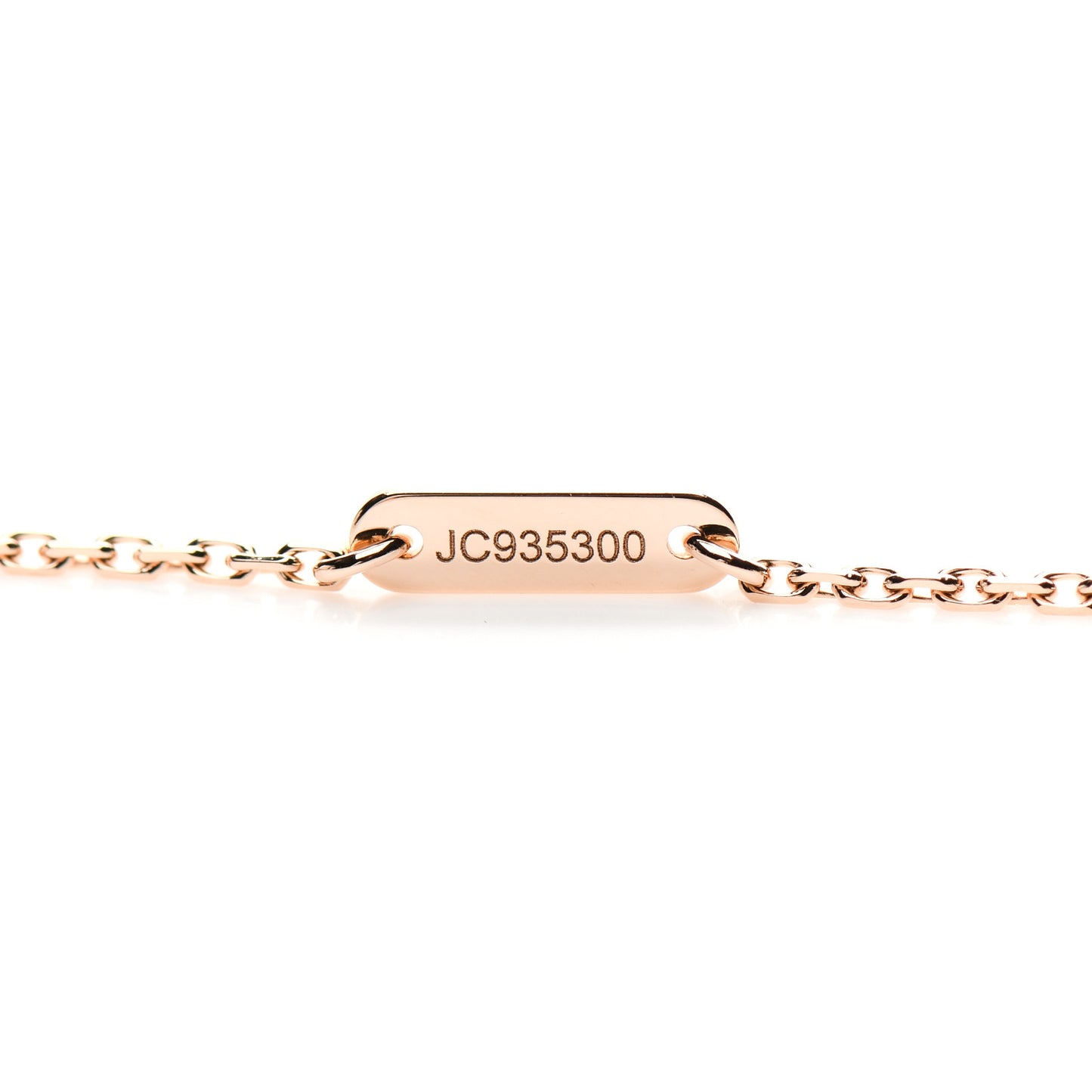 18K Rose Gold Carnelian Sweet Alhambra Pendant Necklace