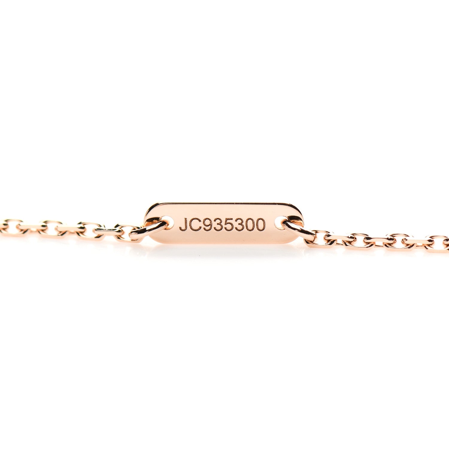 Van Cleef & Arpels 18K Rose Gold Carnelian Sweet Alhambra Pendant Necklace 4 of 5