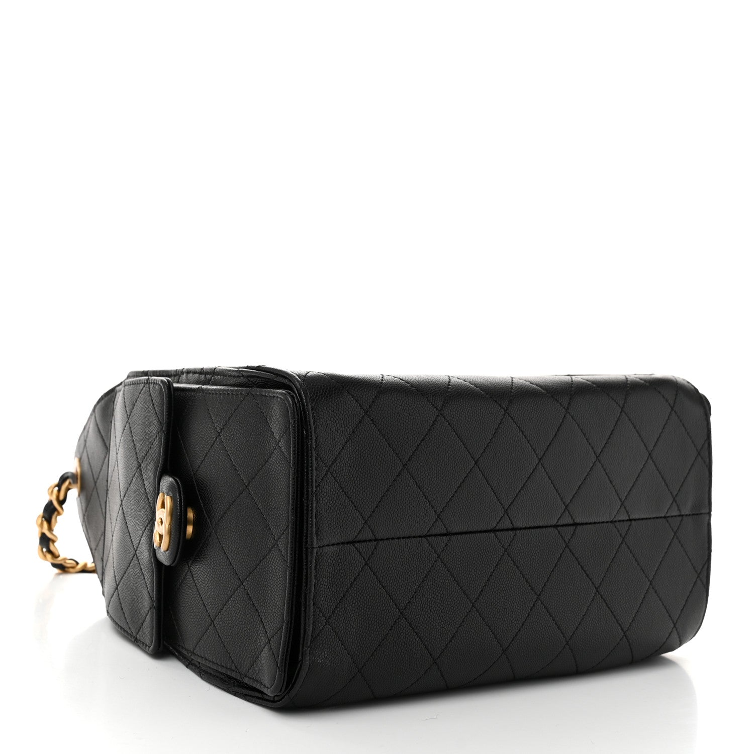 Chanel Caviar Quilted Small Chanel 25 Handbag Black 4 of 10