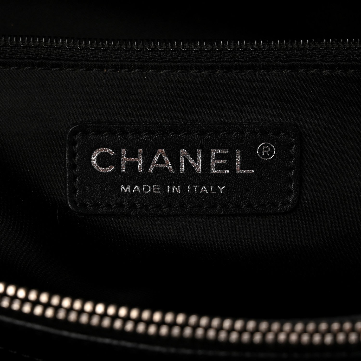 Chanel Caviar Quilted Grand Shopping Tote GST Black 6 of 10