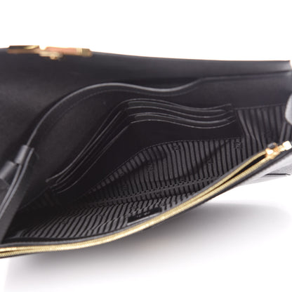 Fendi Vitello Elite 2Jours Clutch Black 5 of 15