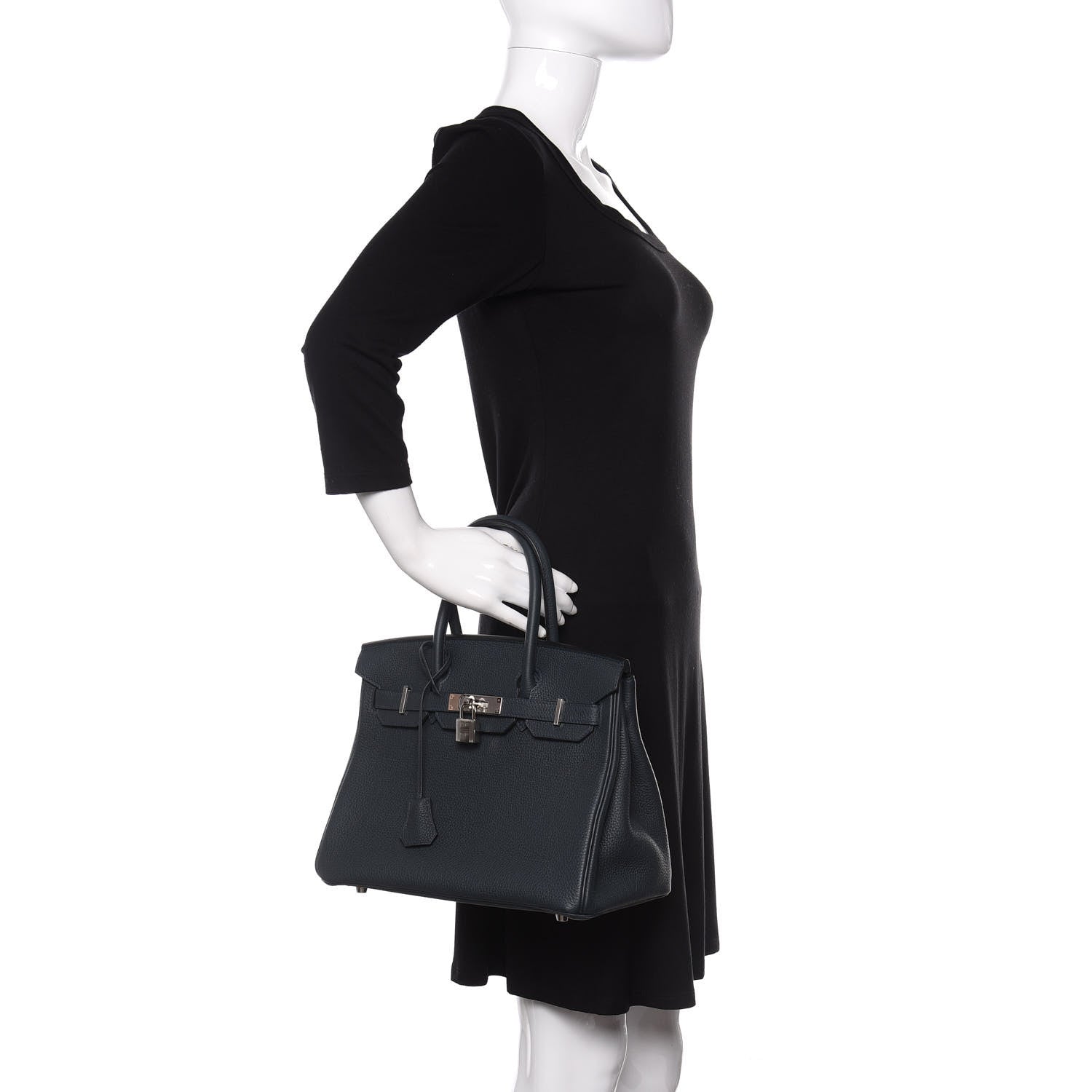 Hermes Togo Birkin 30 Vert Rousseau 2 of 11