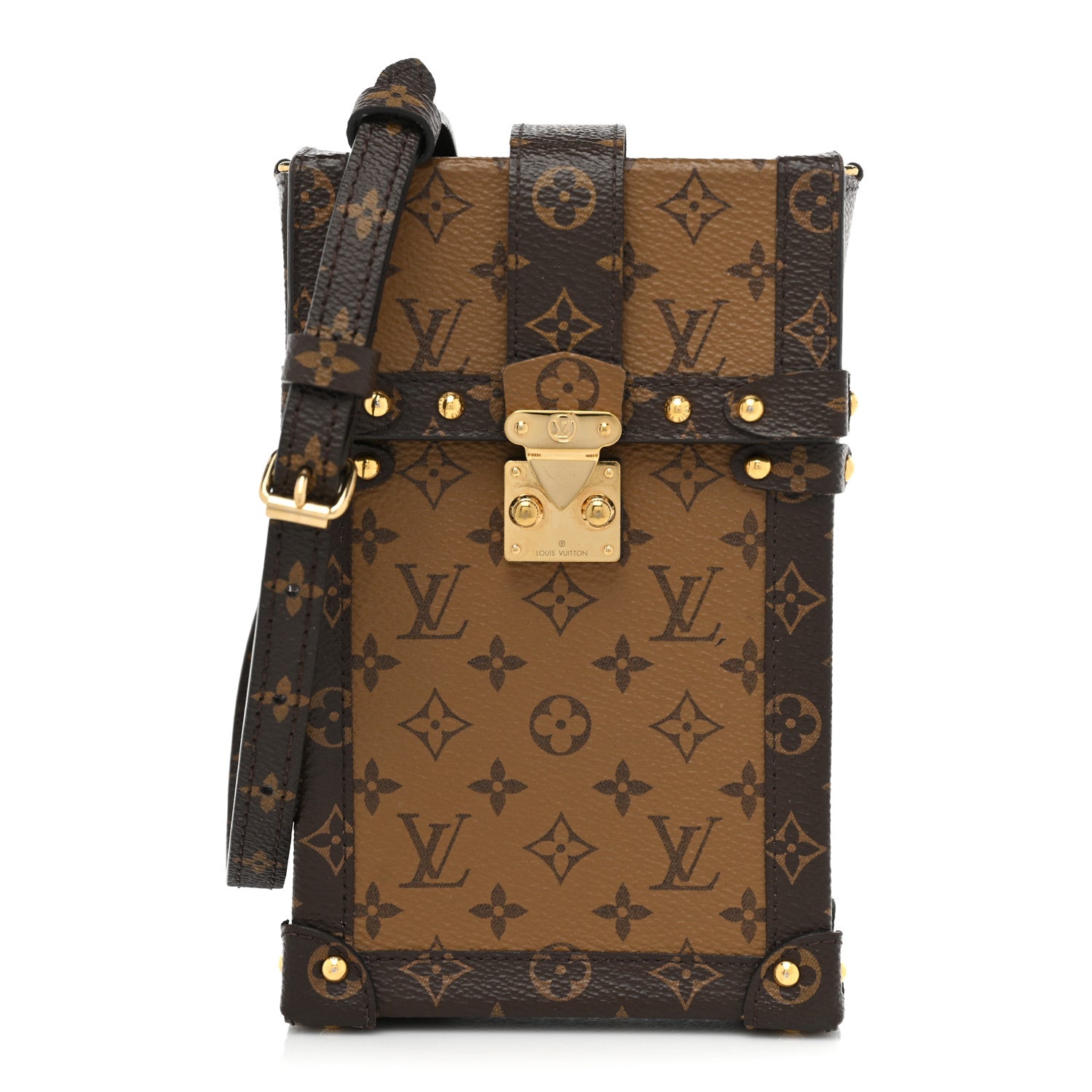 Louis Vuitton Reverse Monogram Pochette Trunk Verticale 1 of 14
