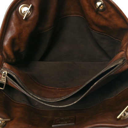 Louis Vuitton Monogram Paris Souple Whisper PM Chocolate 5 of 16