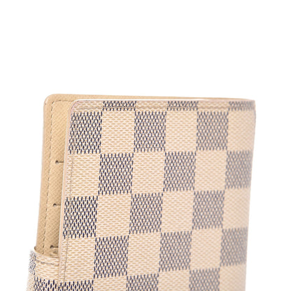 Louis Vuitton Damier Azur Small Ring Agenda Cover 9 of 9