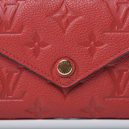 Louis Vuitton Empreinte Victorine Wallet Cherry 8 of 10
