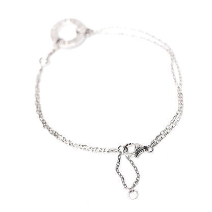 Cartier 18K White Gold Diamond LOVE Bracelet 2 of 7