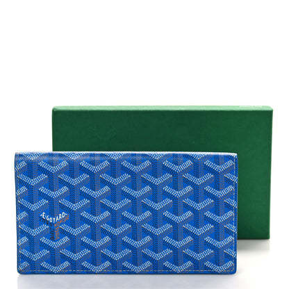 Goyard Goyardine Richelieu Wallet Sky Blue 10 of 10