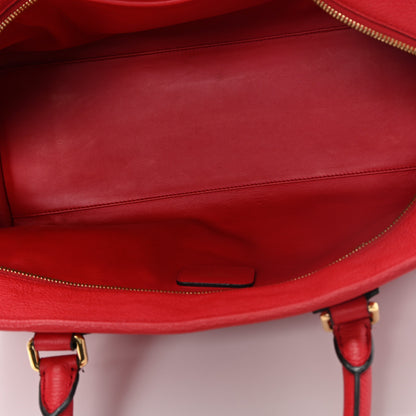 Loewe Calfskin Amazona 36 Red 5 of 11