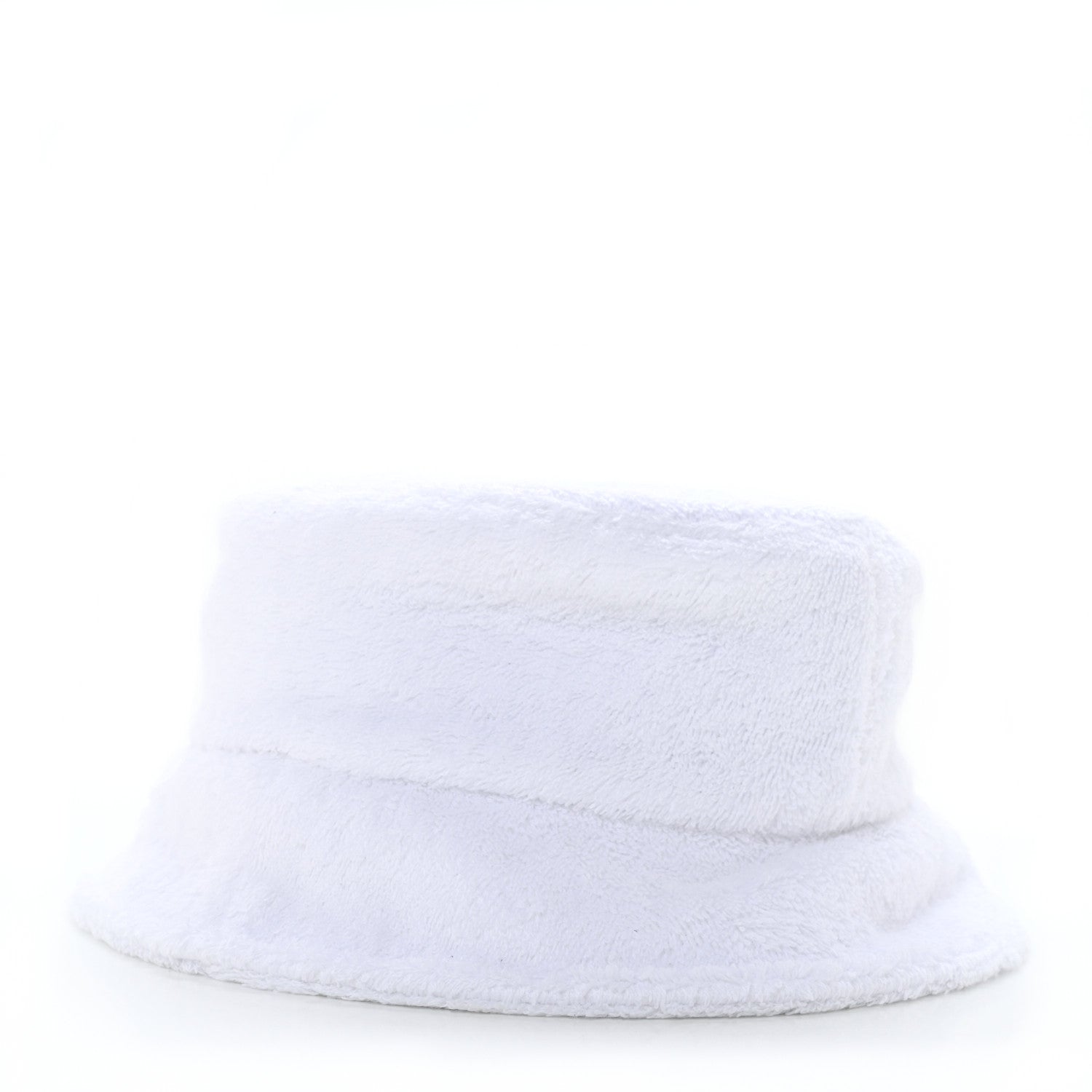 Chanel Terry Cloth CC Bucket Hat S White 4 of 9