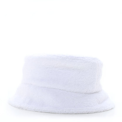 Chanel Terry Cloth CC Bucket Hat S White 4 of 9