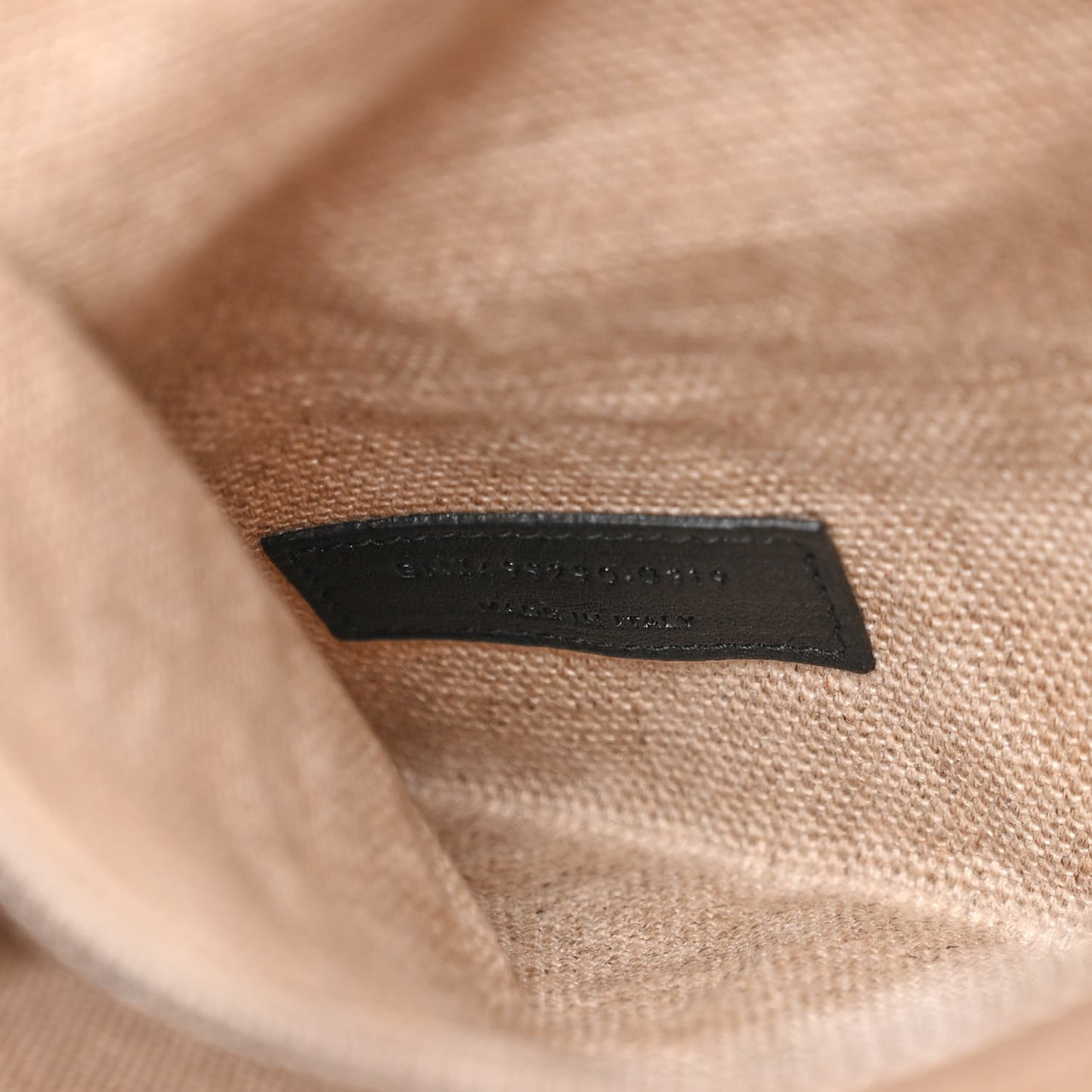 Linen Calfskin Rive Gauche Tote Optic White