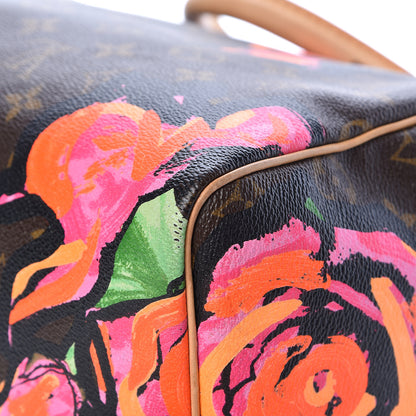 Louis Vuitton Monogram Roses Speedy 30 13 of 14
