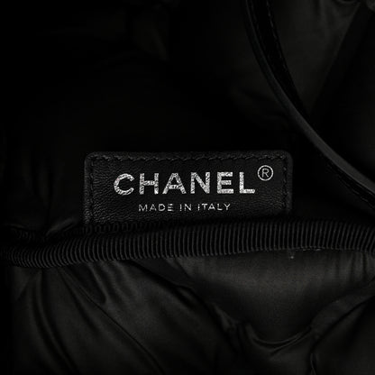Chanel Calfskin Quilted Large Chesterfield Tote Burgundy 7 of 14