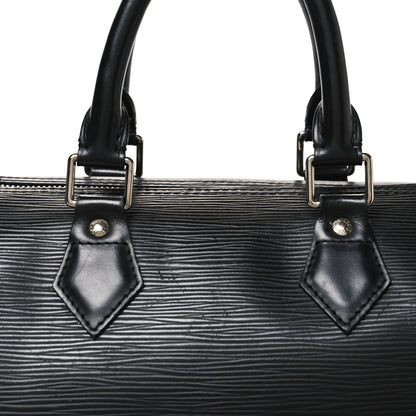 Louis Vuitton Epi Speedy 30 Black 8 of 10