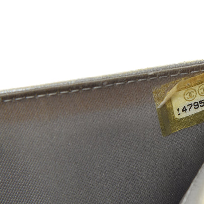 Chanel Lambskin Camellia Embossed French Wallet Black 7 of 7