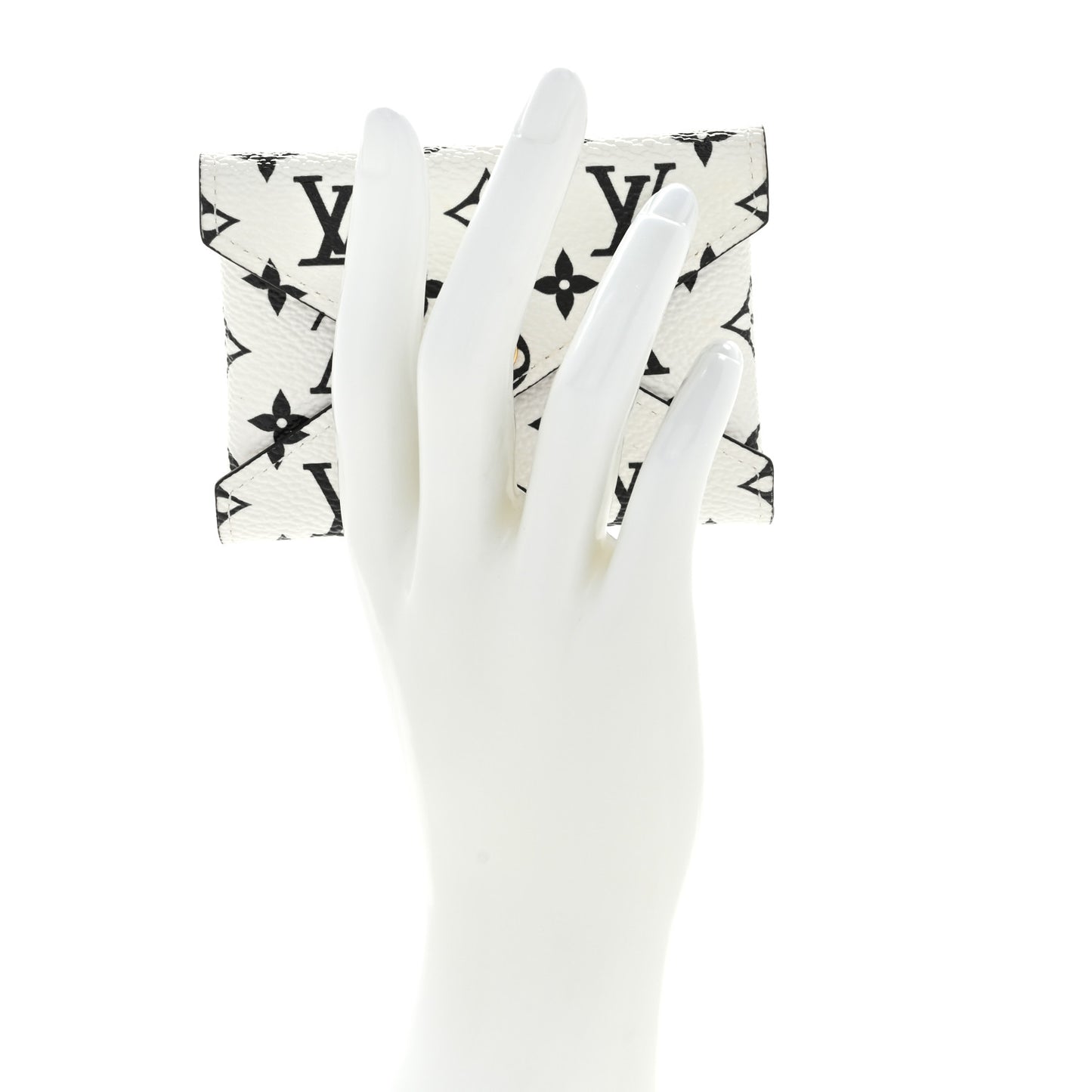 Monogram Giant Small Kirigami Pochette Insert White