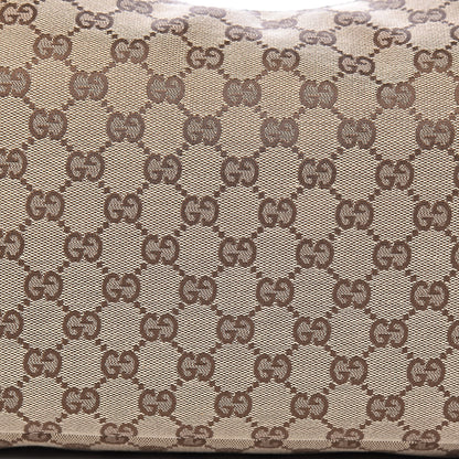 Gucci Monogram Medium Horsebit Chain Hobo Dark Brown 14 of 14
