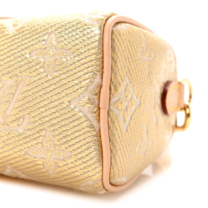 Louis Vuitton Monoglam Nano Speedy Beige 9 of 10