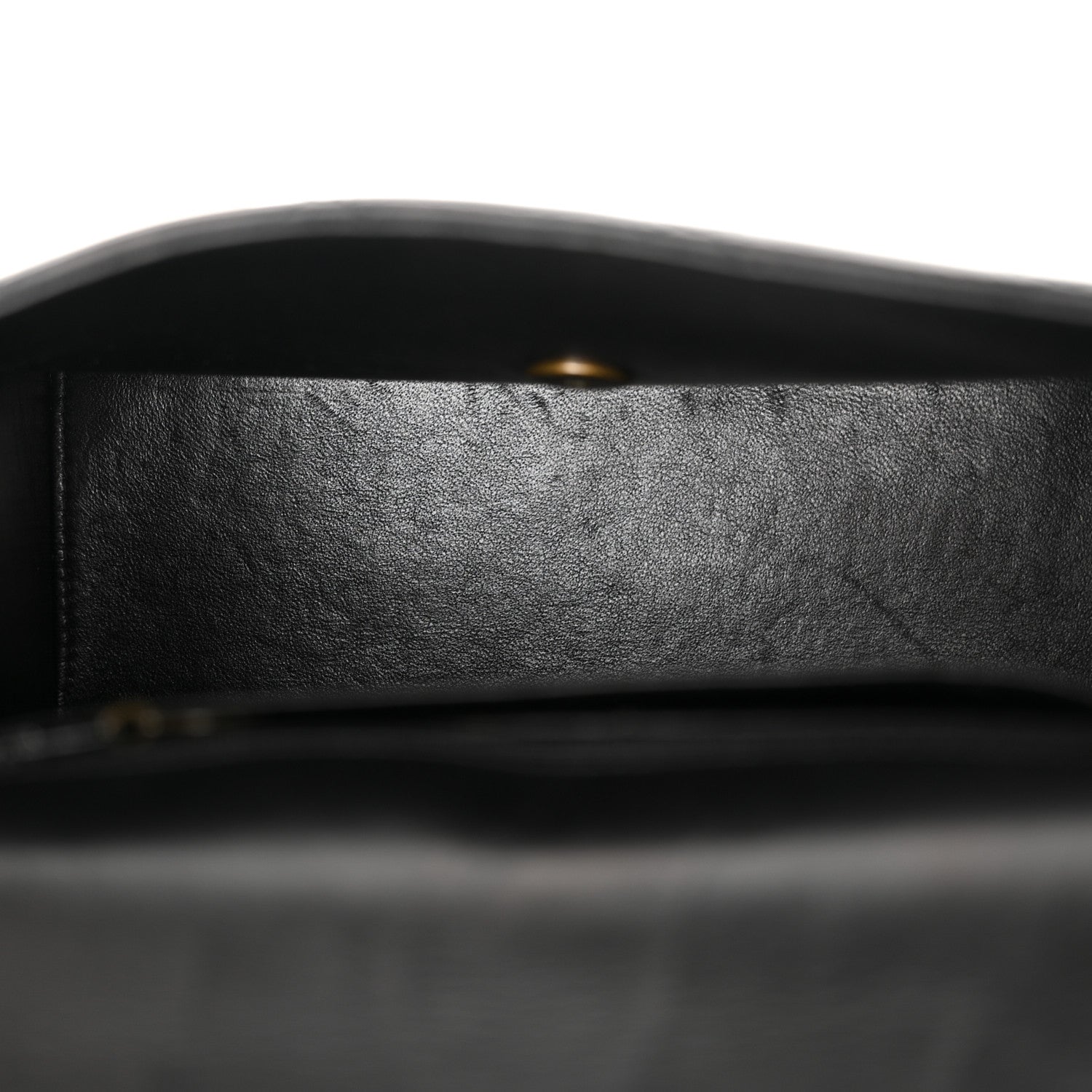 Chanel Lambskin Stitched Shoulder Flap Bag Black 5 of 18