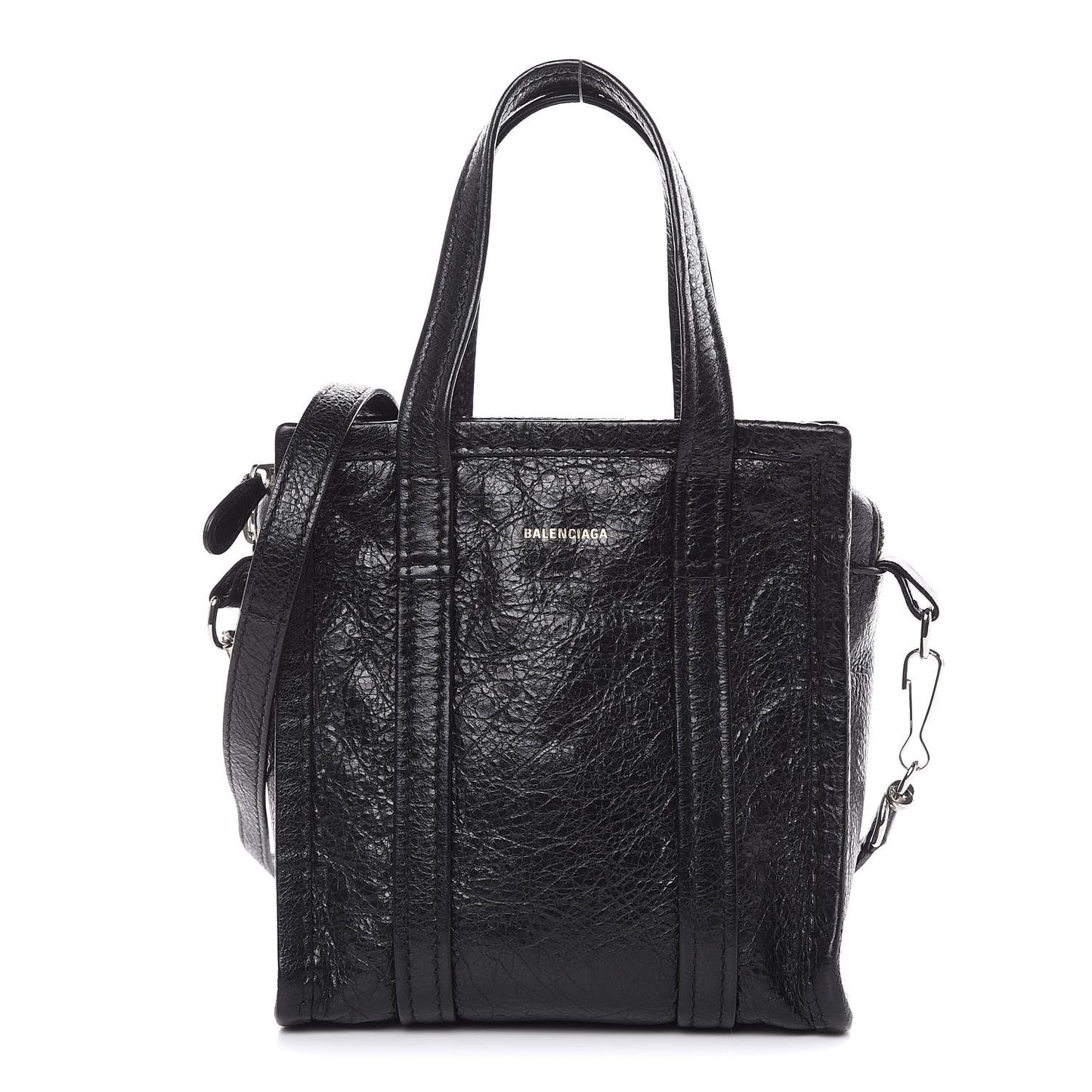 Agneau XXS Bazar Shopper Tote Black