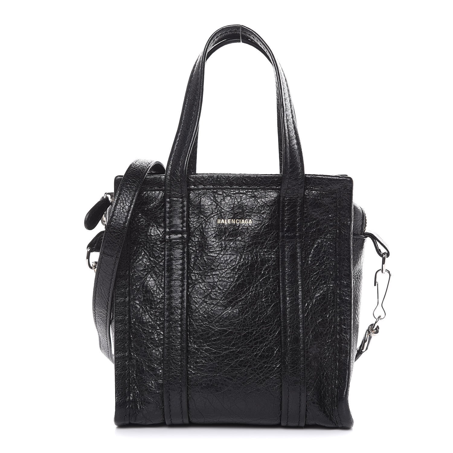 Balenciaga Agneau XXS Bazar Shopper Tote Black 1 of 9