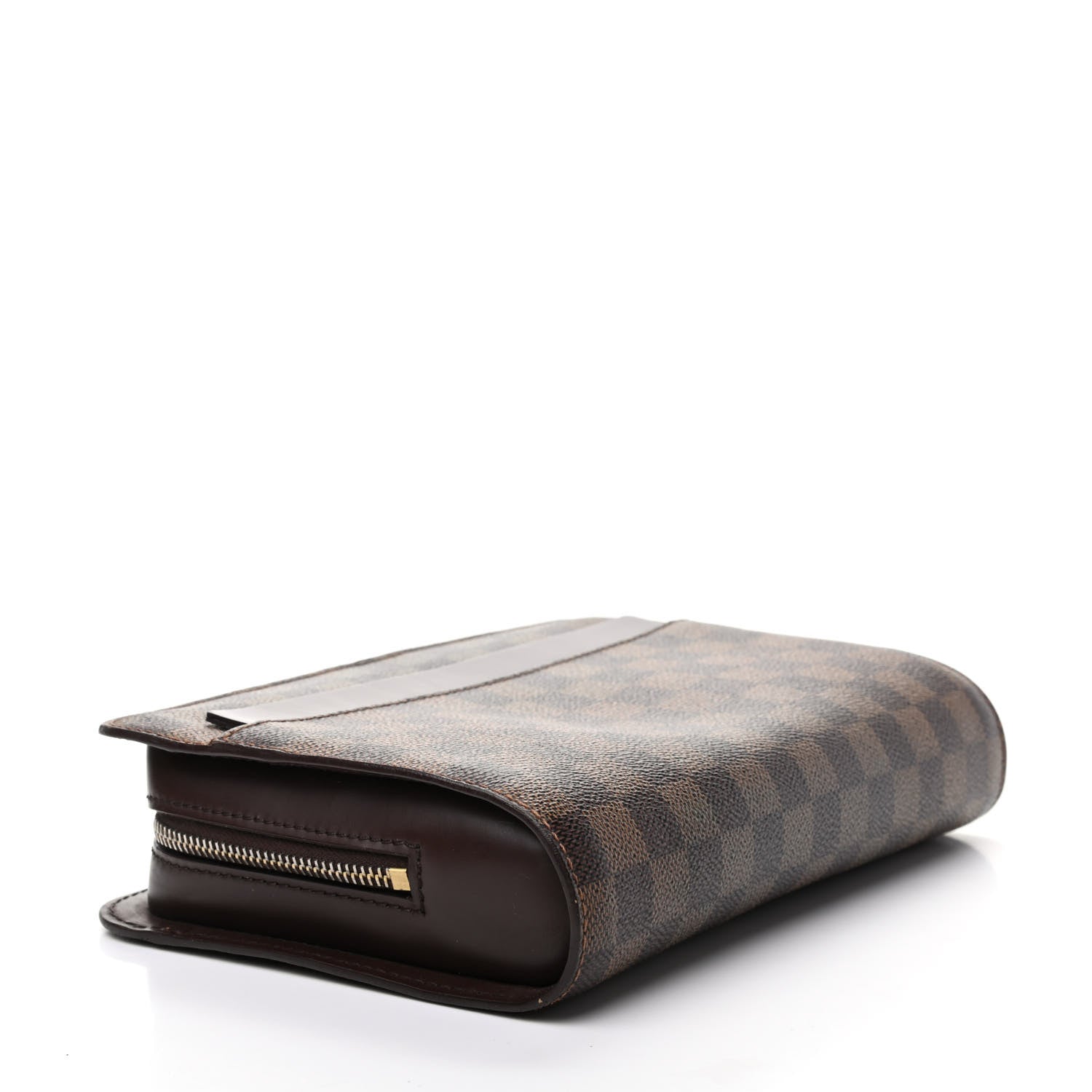 Louis Vuitton Damier Ebene Pochette Saint Louis Clutch 4 of 8
