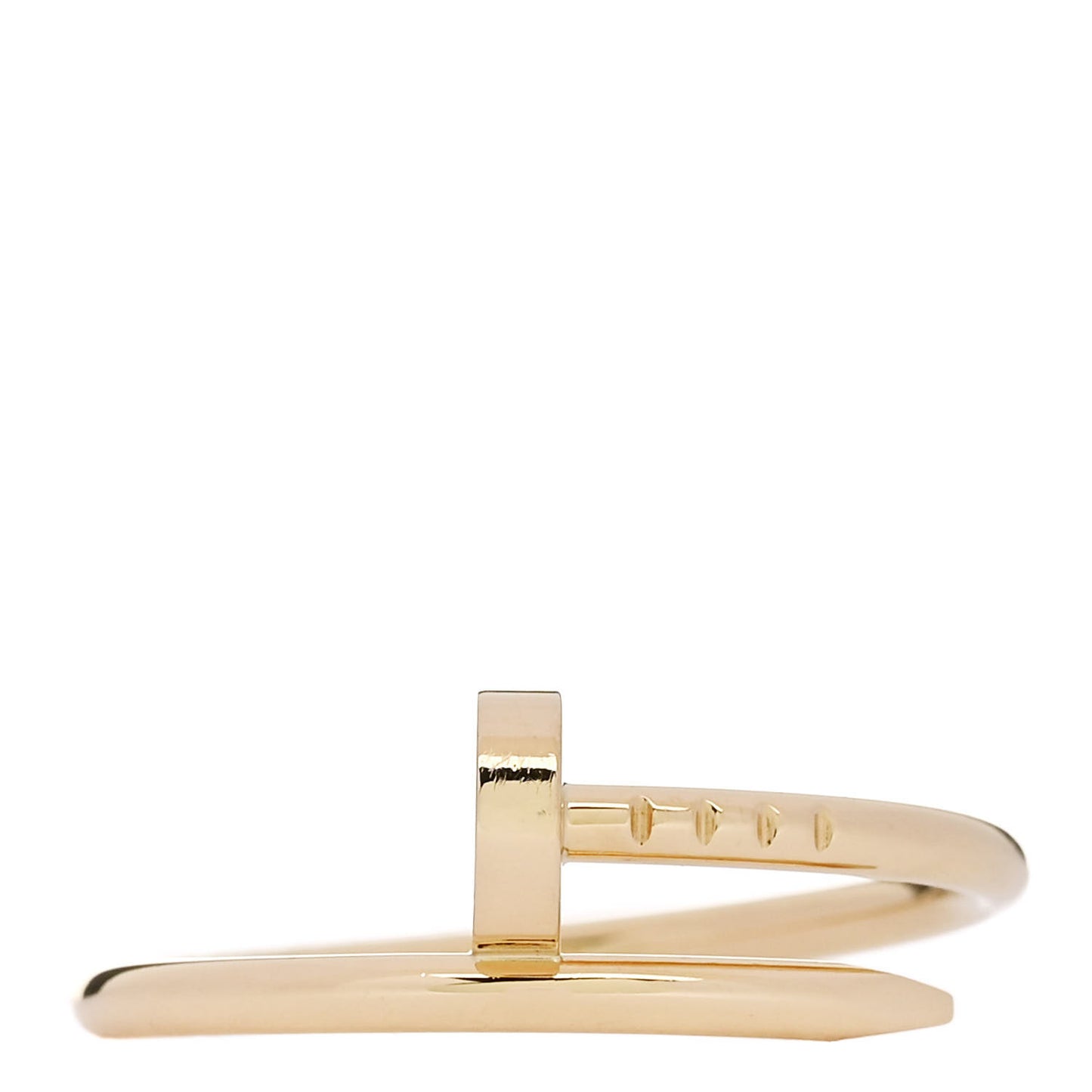 18K Yellow Gold Small Juste Un Clou Ring 56 7.5