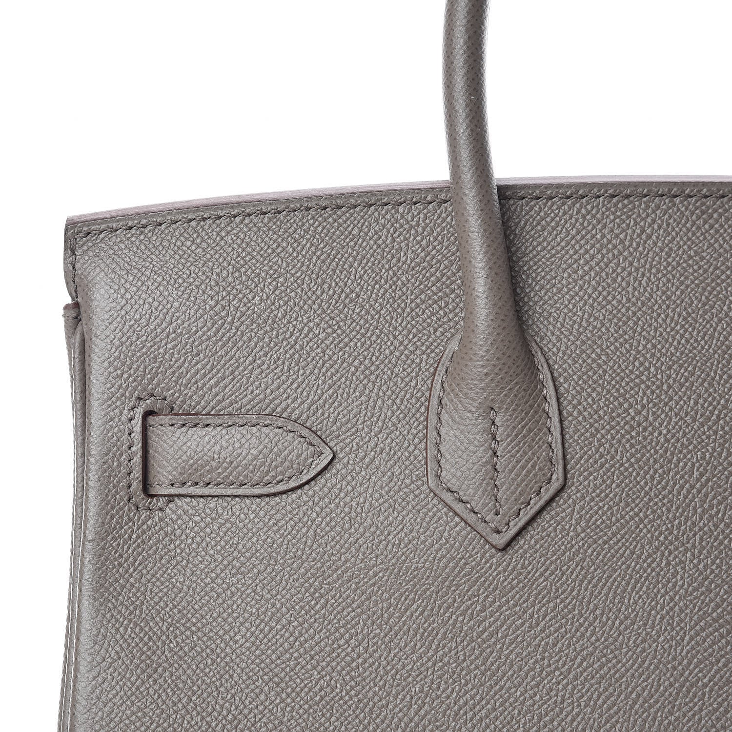 Hermes Epsom Birkin 30 Etain 13 of 34