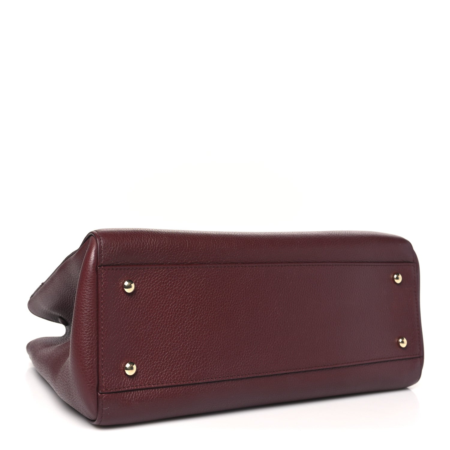 Chanel Grained Calfskin Small Neo Executive Shopper Tote  Burgundy 4 of 10
