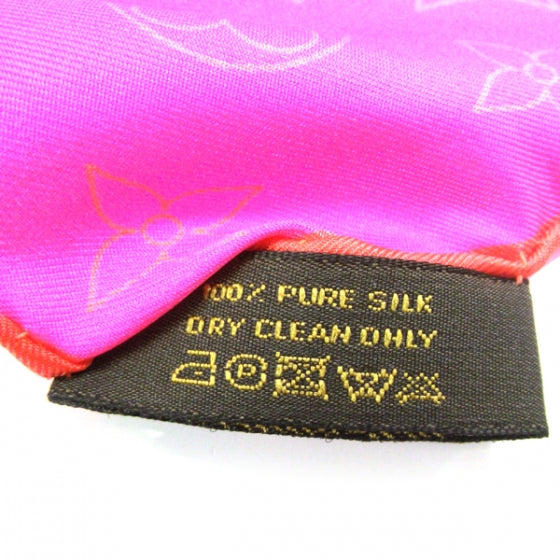 Louis Vuitton Fluo Robert Wilson Scarf Pink 5 of 7