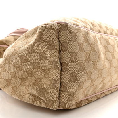 Gucci Monogram Web Diaper Bag Pink 9 of 16