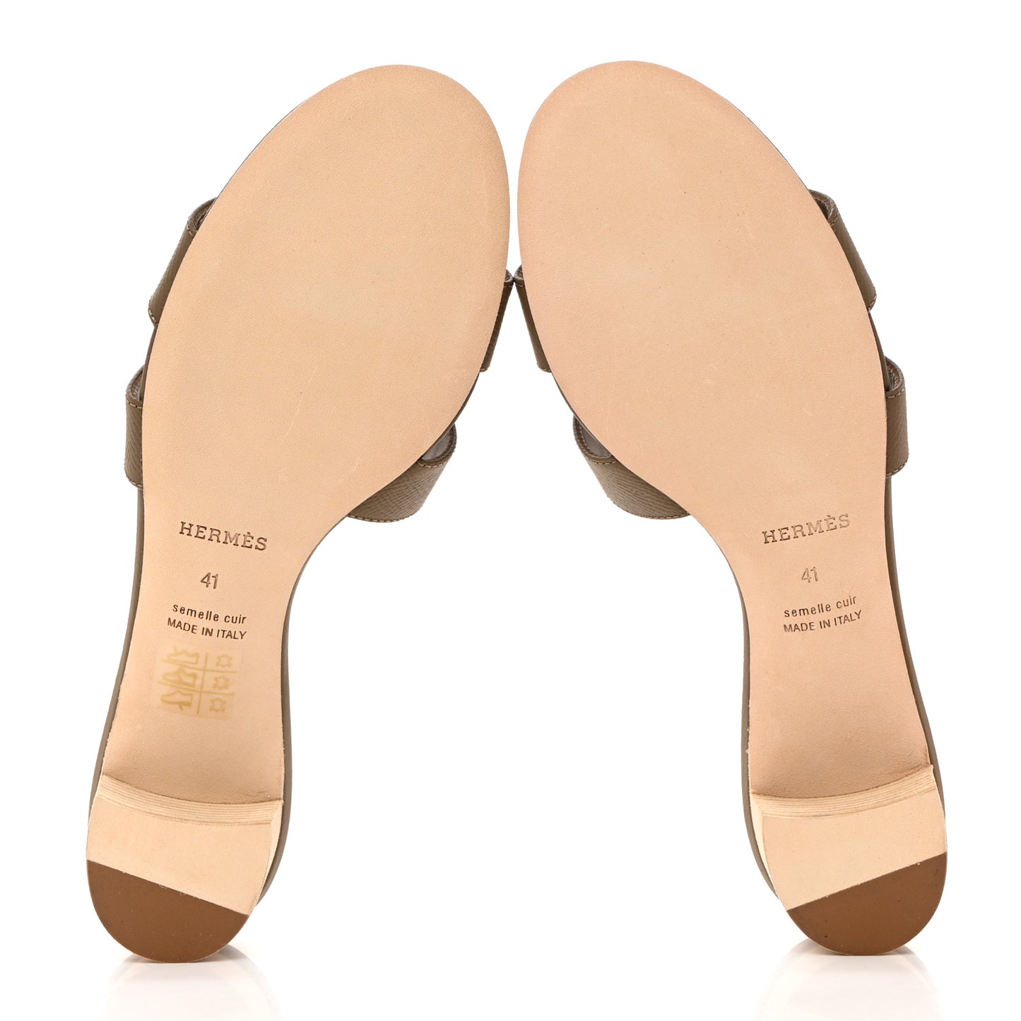 Epsom Oasis Sandals 41 Etoupe