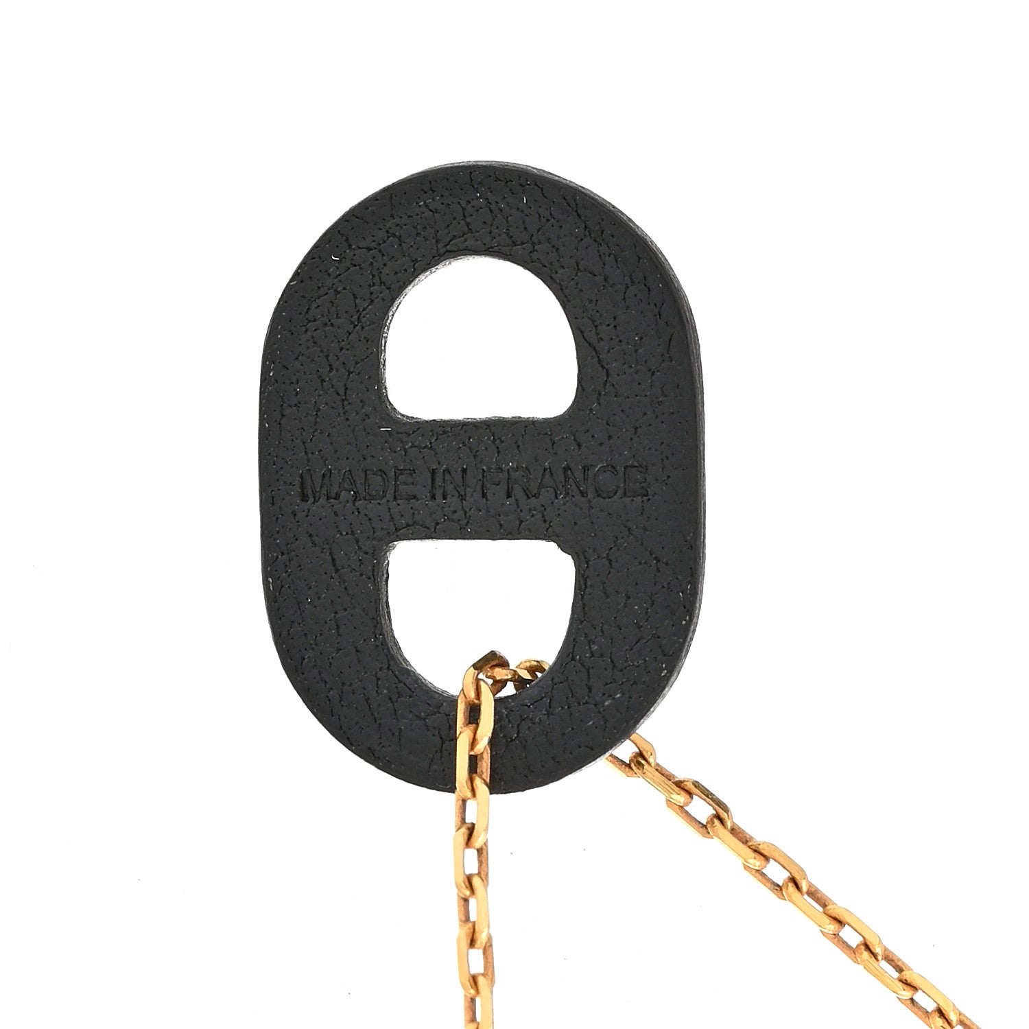 Hermes Swift O'Maillon Pendant Necklace Black 5 of 6