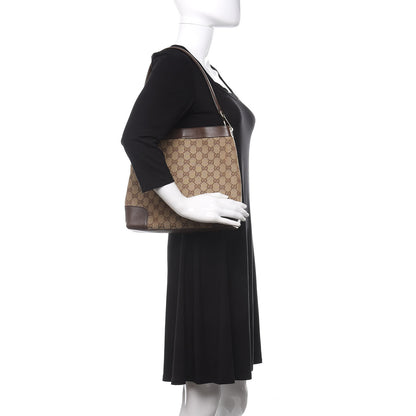 Gucci Monogram Shoulder Bag Dark Brown 2 of 11