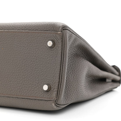 Hermes Togo Kelly Retourne 32 Etain 10 of 13