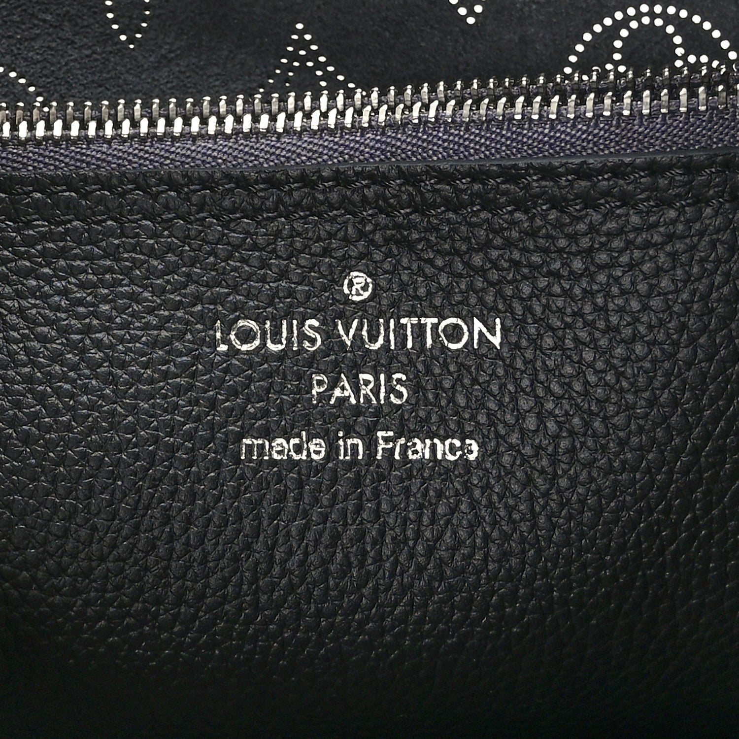 Louis Vuitton Mahina Carmel Hobo Black 6 of 8