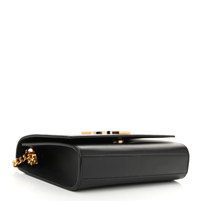 Saint Laurent Calfskin Small Monogram Kate Satchel Black 4 of 10