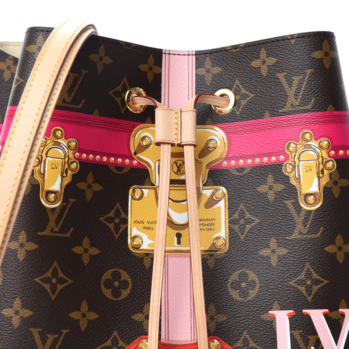 Monogram Summer Trunks Neonoe