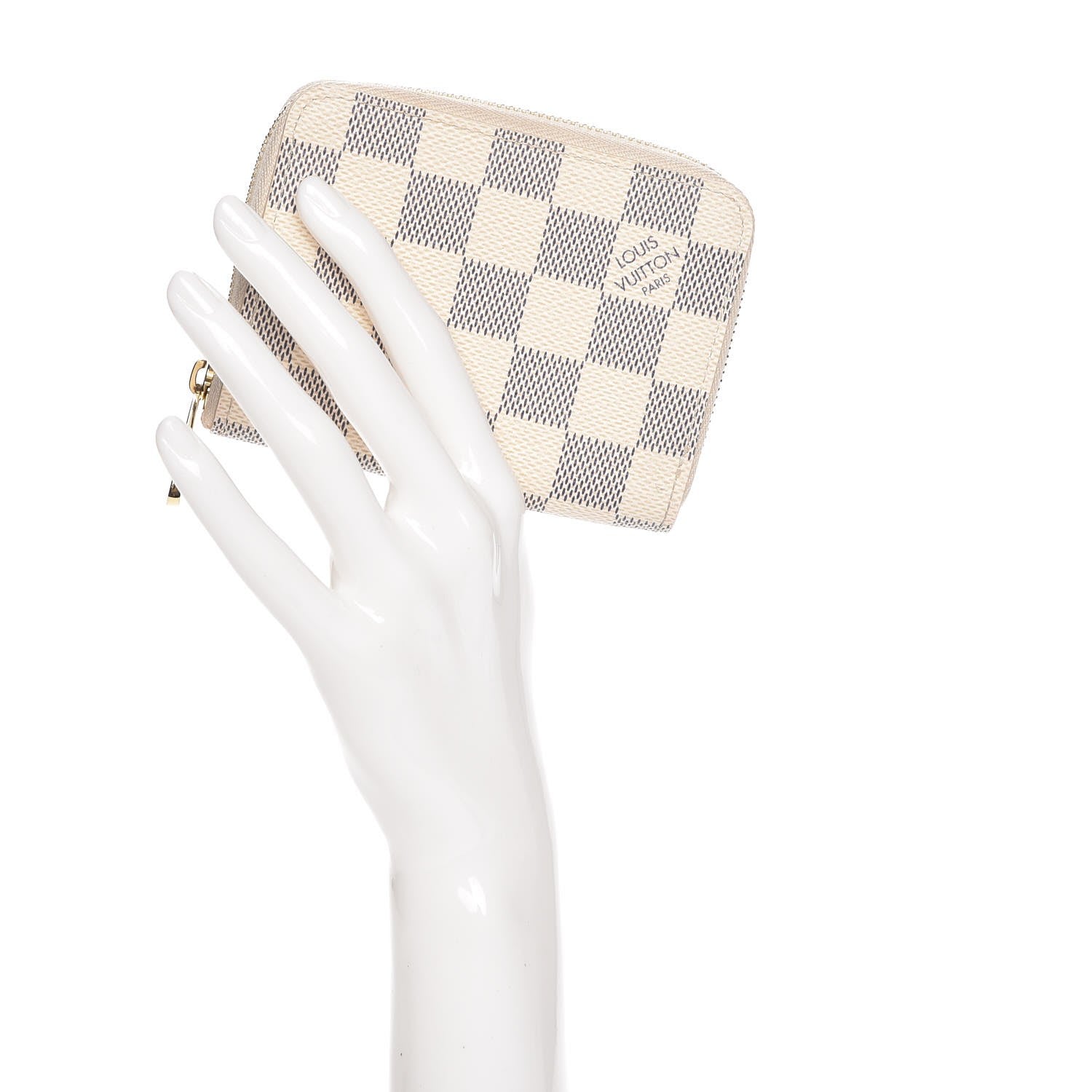 Louis Vuitton Damier Azur Zippy Coin Purse 2 of 8