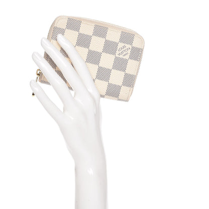 Louis Vuitton Damier Azur Zippy Coin Purse 2 of 8