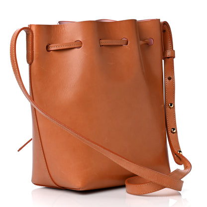 Mansur Gavriel Calfskin Mini Bucket Bag Cammello Rosa 3 of 6