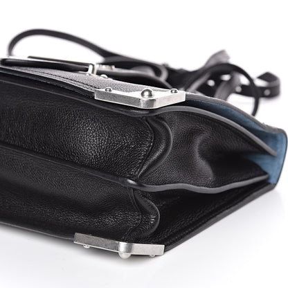 Prada Glace Calf Large Soft Cahier Bag Black Astrale 9 of 11